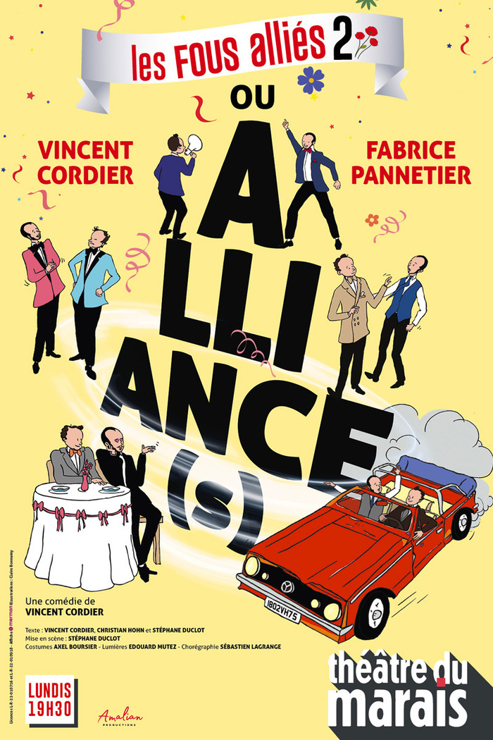 Les fous alliés 2 – Alliance(s), Théâtre de Poche Graslin, Nantes