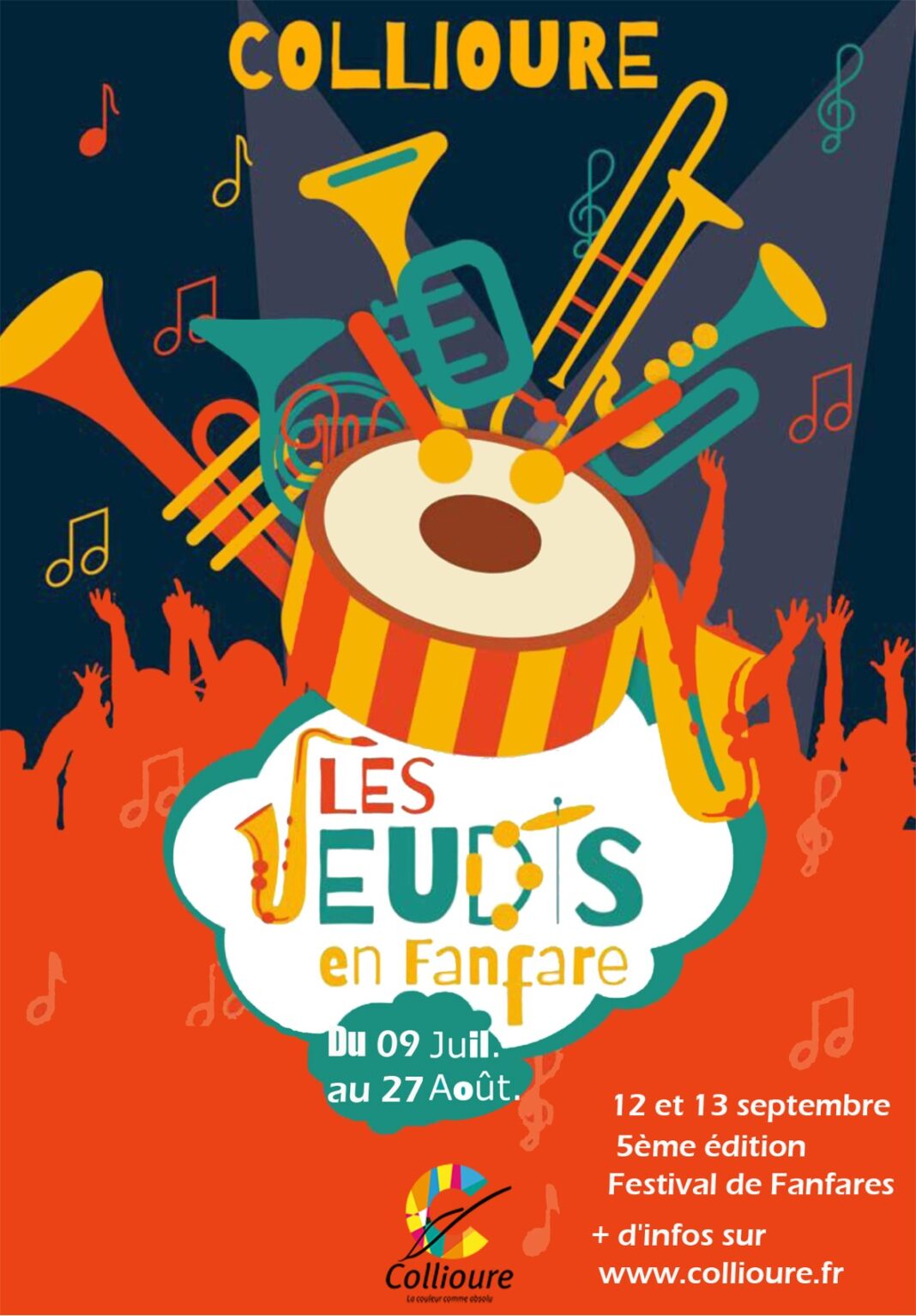 LES JEUDIS EN FANFARE ACOUSTEEL GANG  Collioure