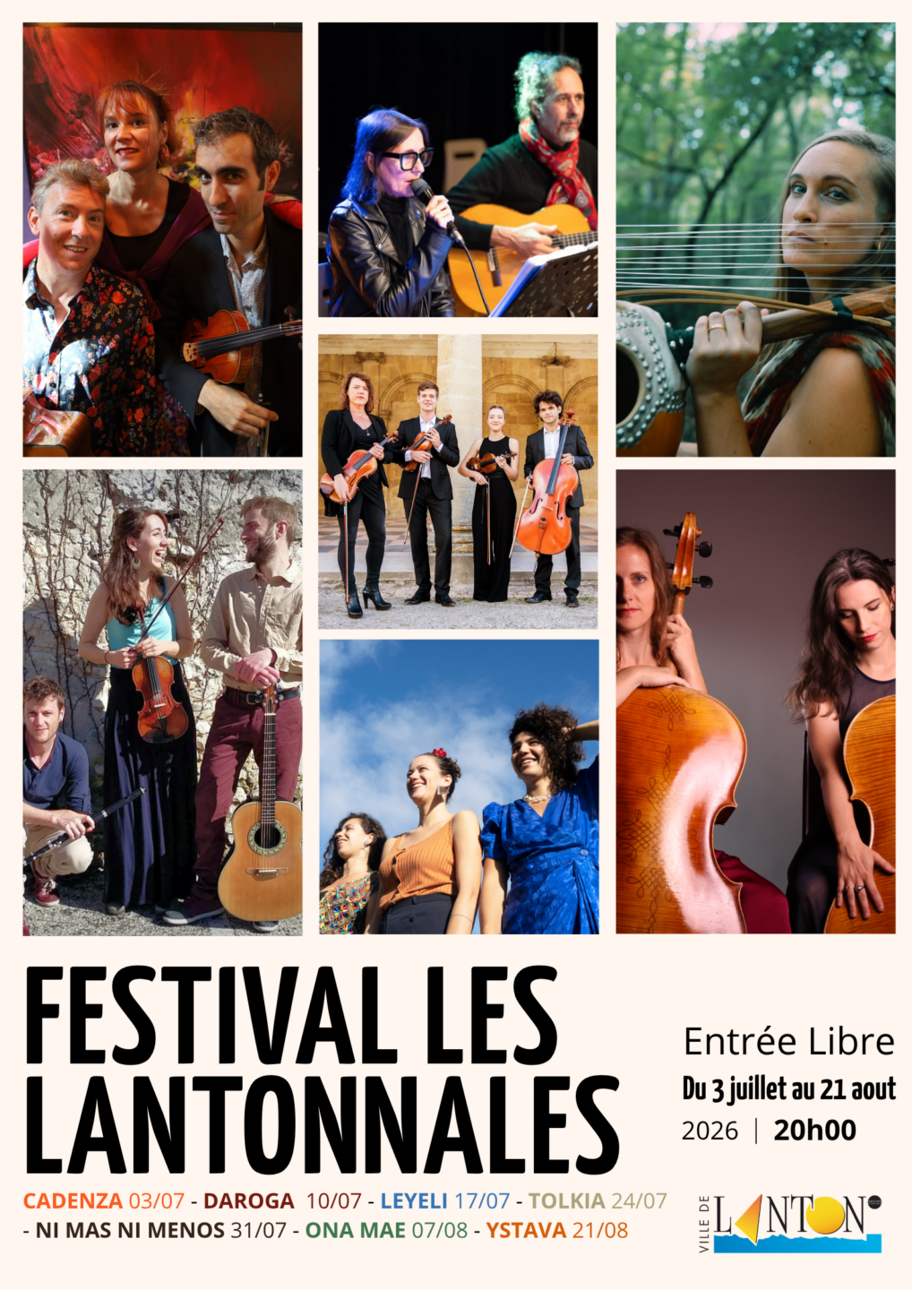 Les Lantonnales Cadenza Lanton