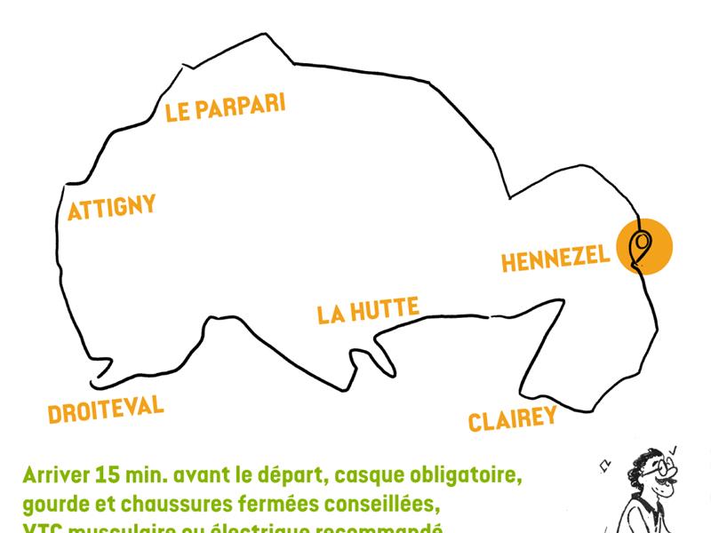 Les Mardis à vélo Hennezel