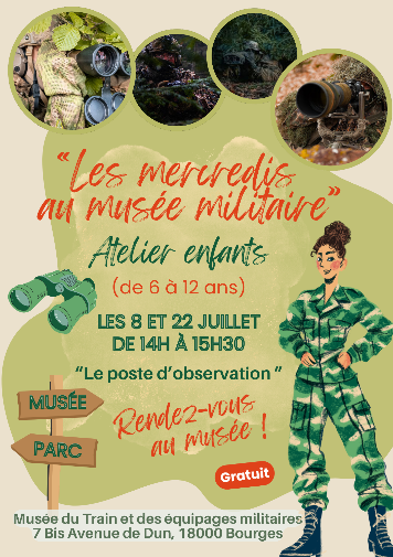 Les mercredis au musée militaire  Bourges