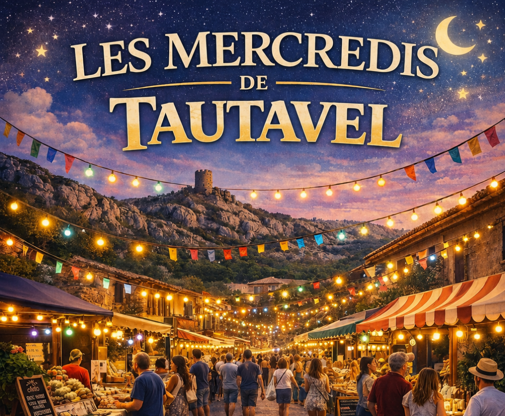 LES MERCREDIS DE TAUTAVEL (MARCHÉ NOCTURNE) Tautavel