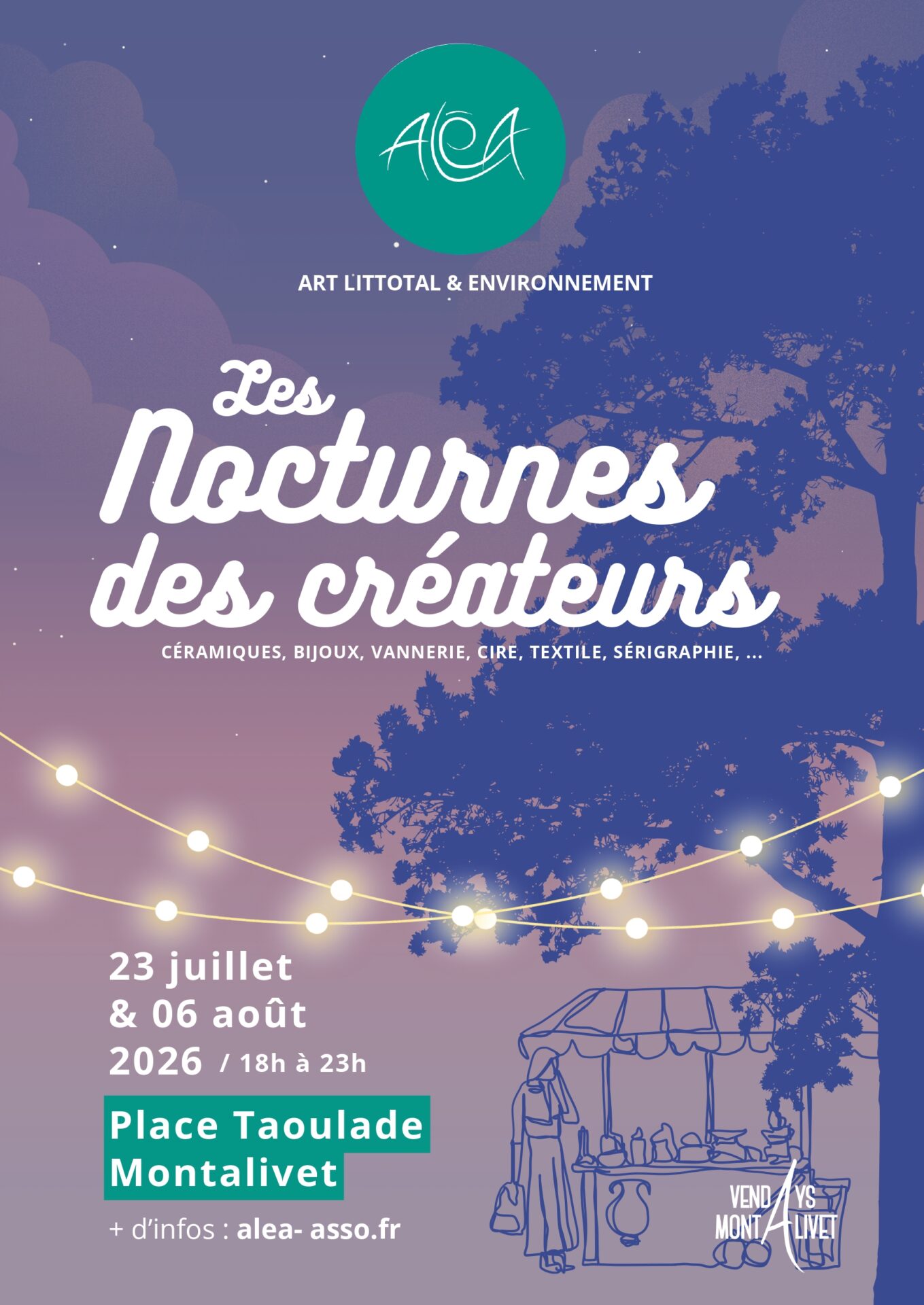 Les Nocturnes Des Créateurs  Vendays-Montalivet