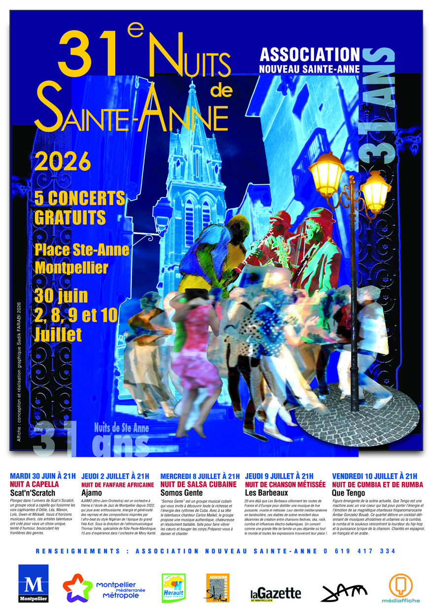 LES NUITS DE SAINT-ANNE  Montpellier