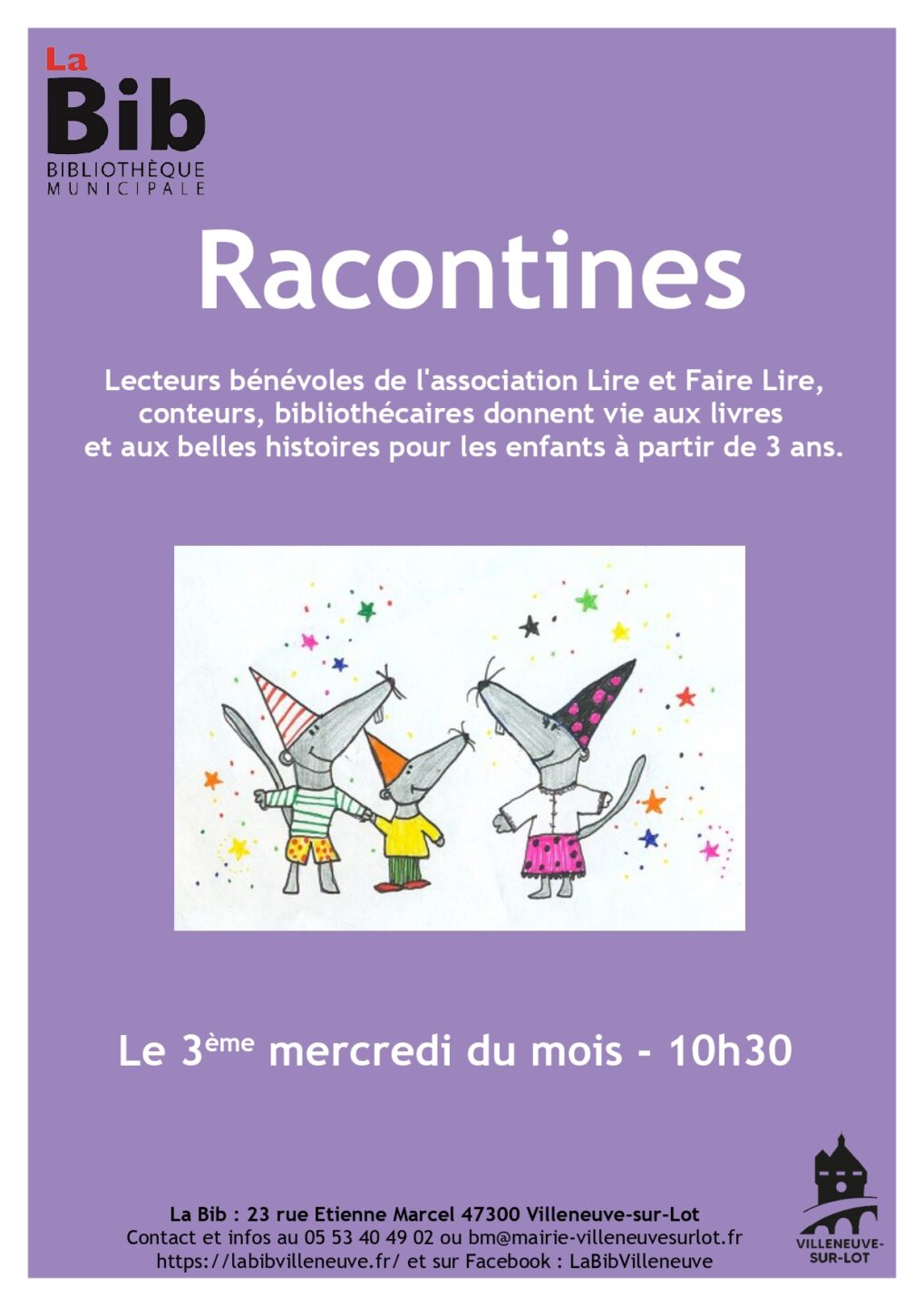 Les Racontines La Bib Villeneuve-sur-Lot