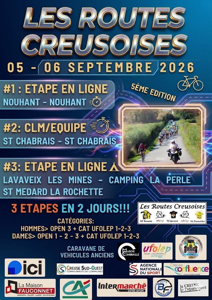 Les routes Creusoises 5éme édition Nouhant
