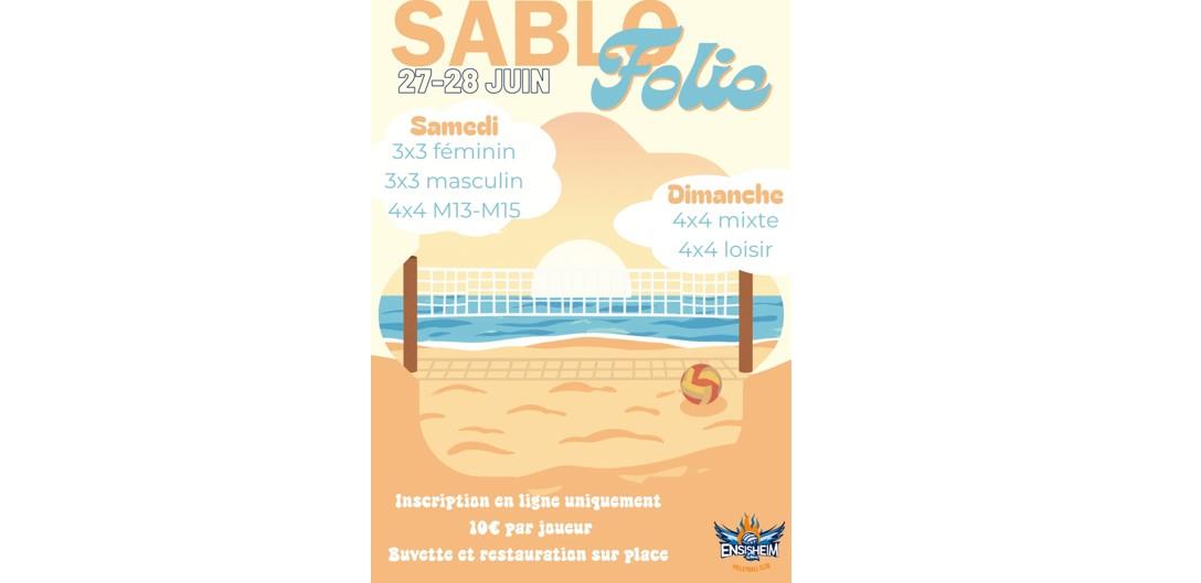 Les Sablo’Folies Tournois de Beach Volley Ensisheim