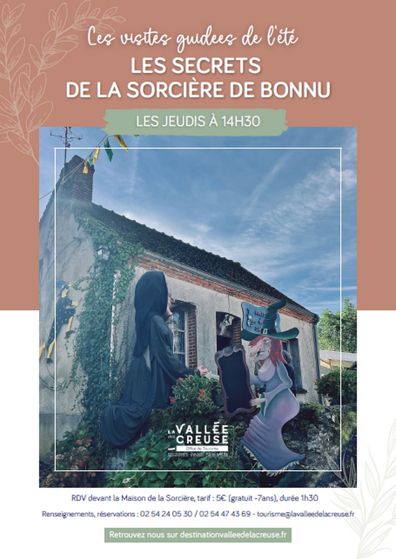 Les secrets de la sorcière de Bonnu  Argenton-sur-Creuse