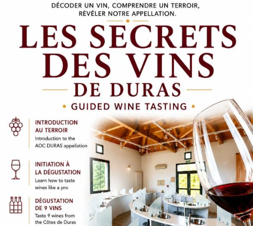 Les secrets des vins de Duras Duras