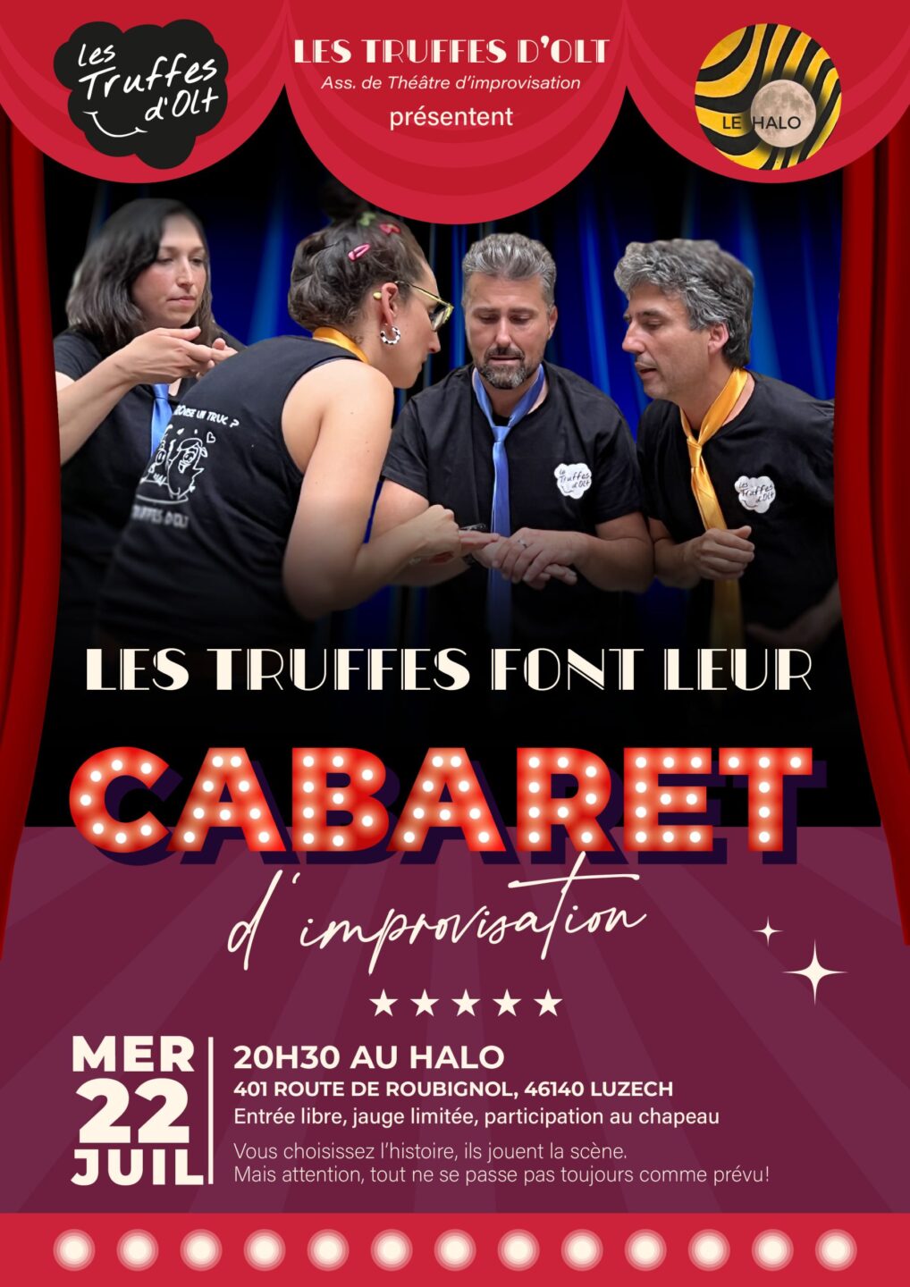 Les Truffes font leur cabaret  Luzech