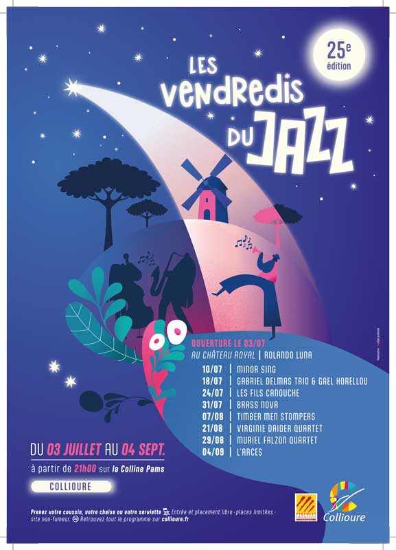 LES VENDREDIS JAZZ GABRIEL DELMAS TRIO & GAEL HORELLOU  Collioure