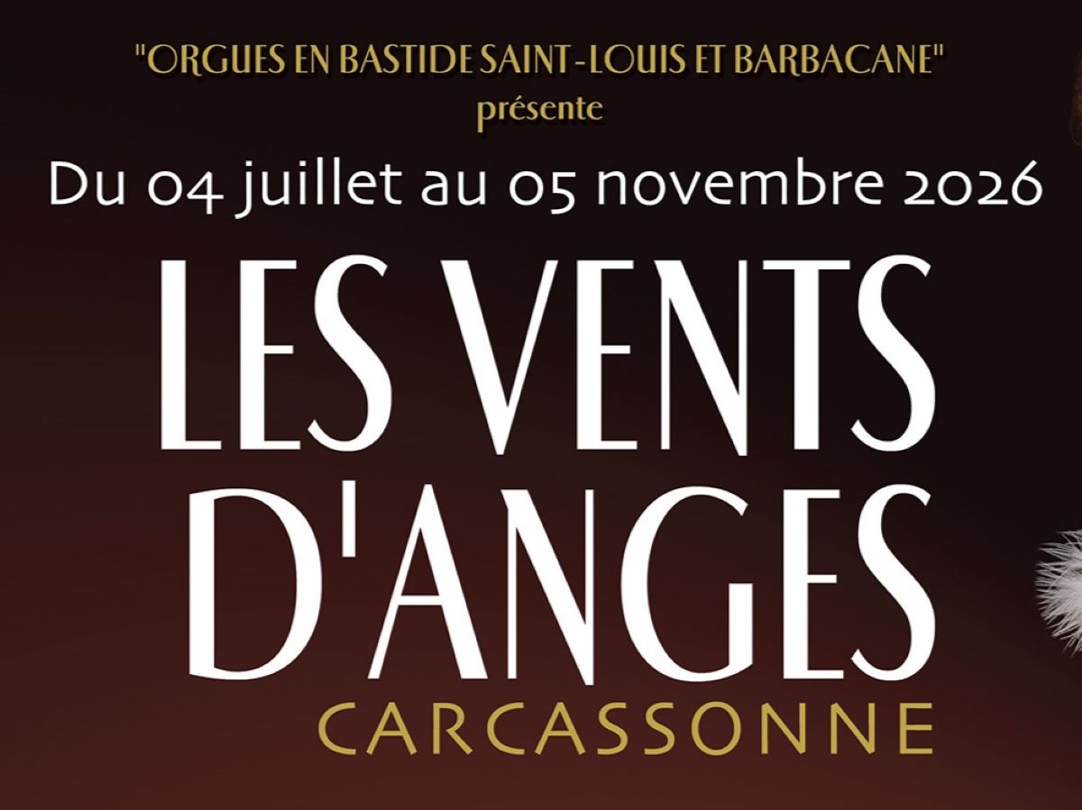 LES VENTS D’ANGES ORGUE À 4 MAINS ET 4 PIEDS Carcassonne