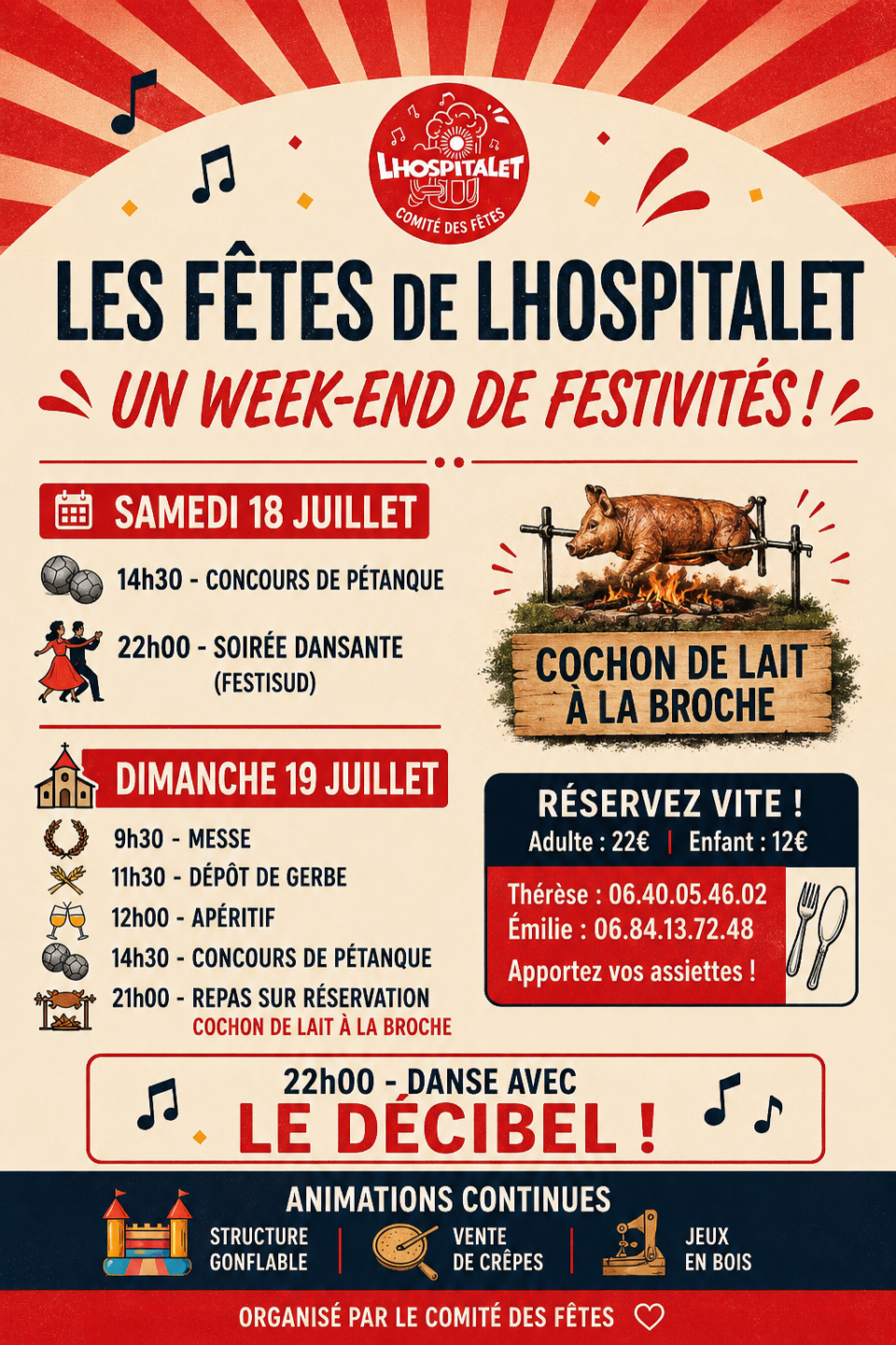 Lhospitalet en fête Lhospitalet