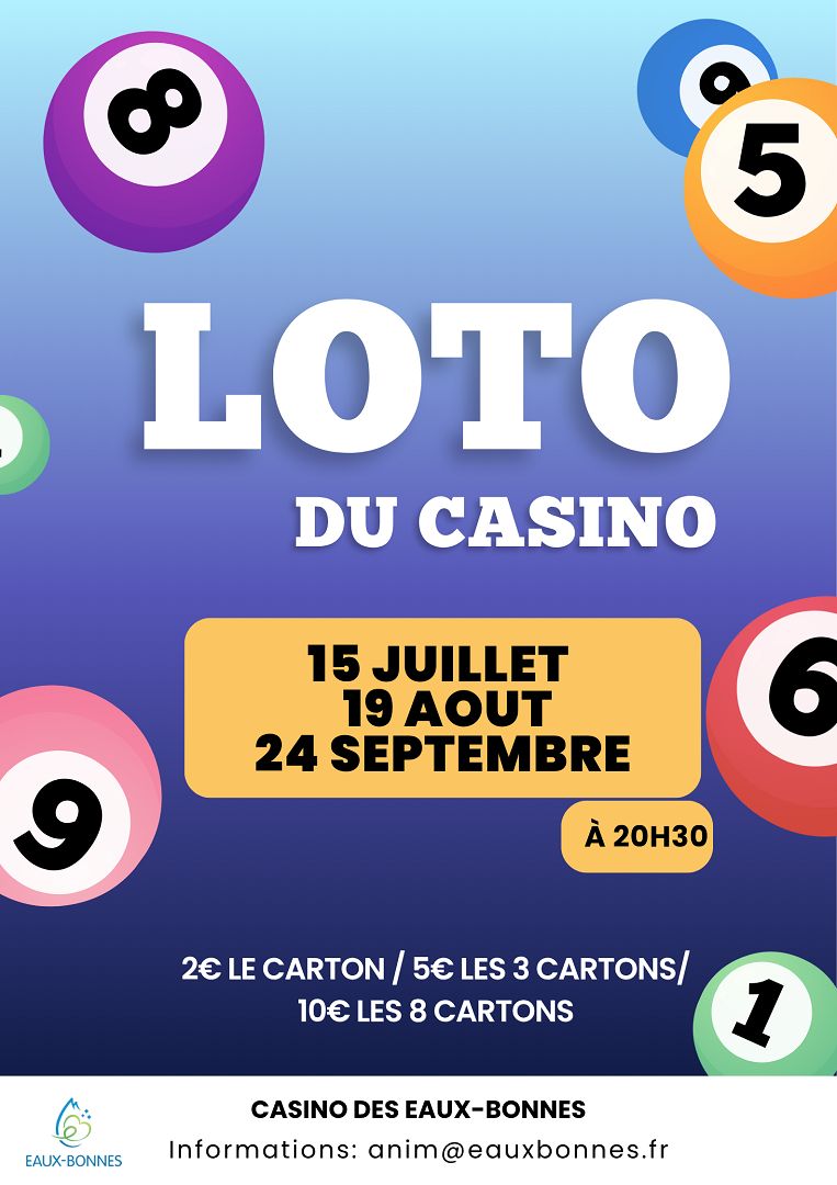 Loto du casino aux Eaux-Bonnes  Eaux-Bonnes