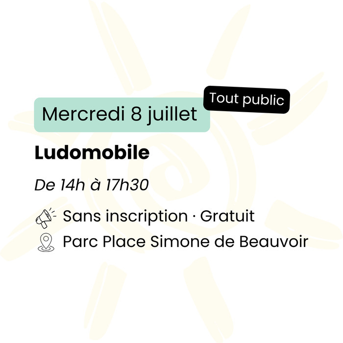 Ludomobile Place Simone de Beauvoir Rennes