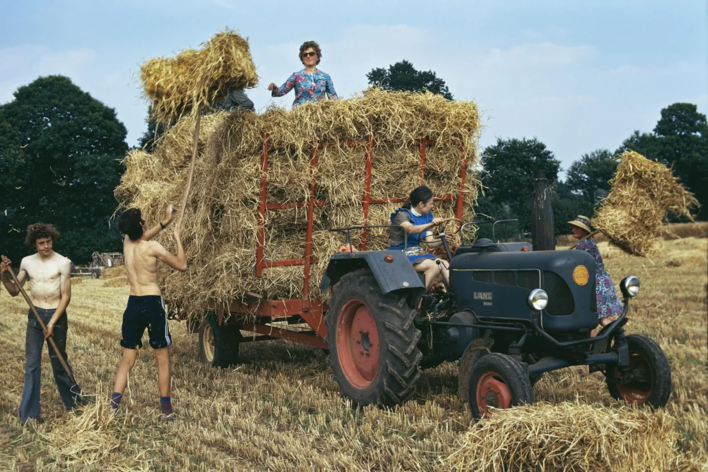 Photographie de Madeleine de Sinéty réalisée en Bretagne
