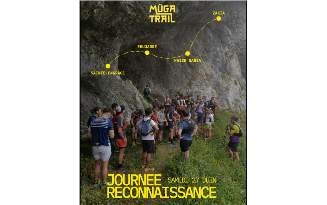 Marathon Müga trail reconnaissance terrain  Sainte-Engrâce
