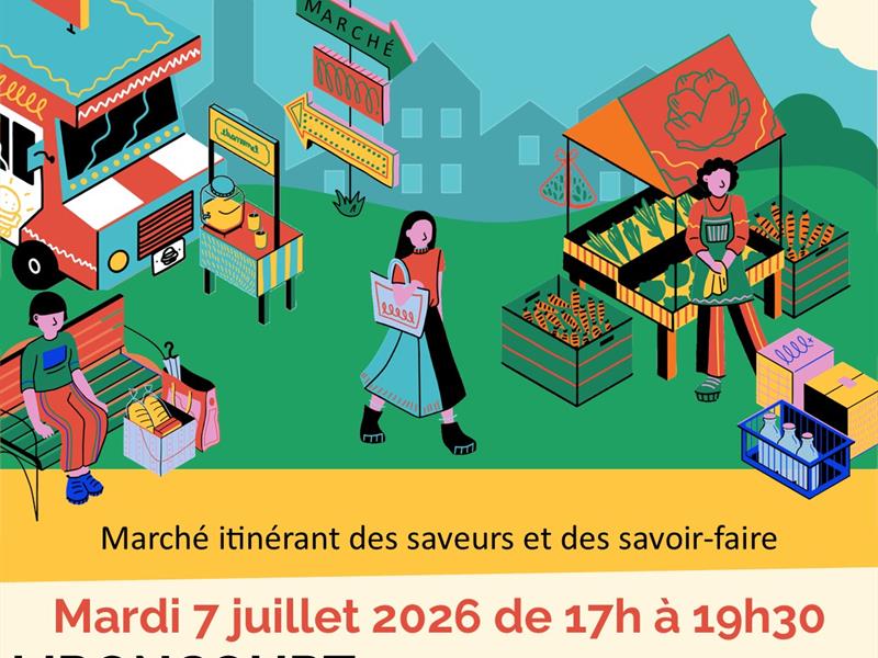 Marché _ Les Mardis des Vosges Côté Sud Ouest Rue du Charmont Lironcourt 2026-07-07