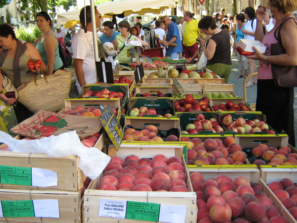 Marché à Concots Concots