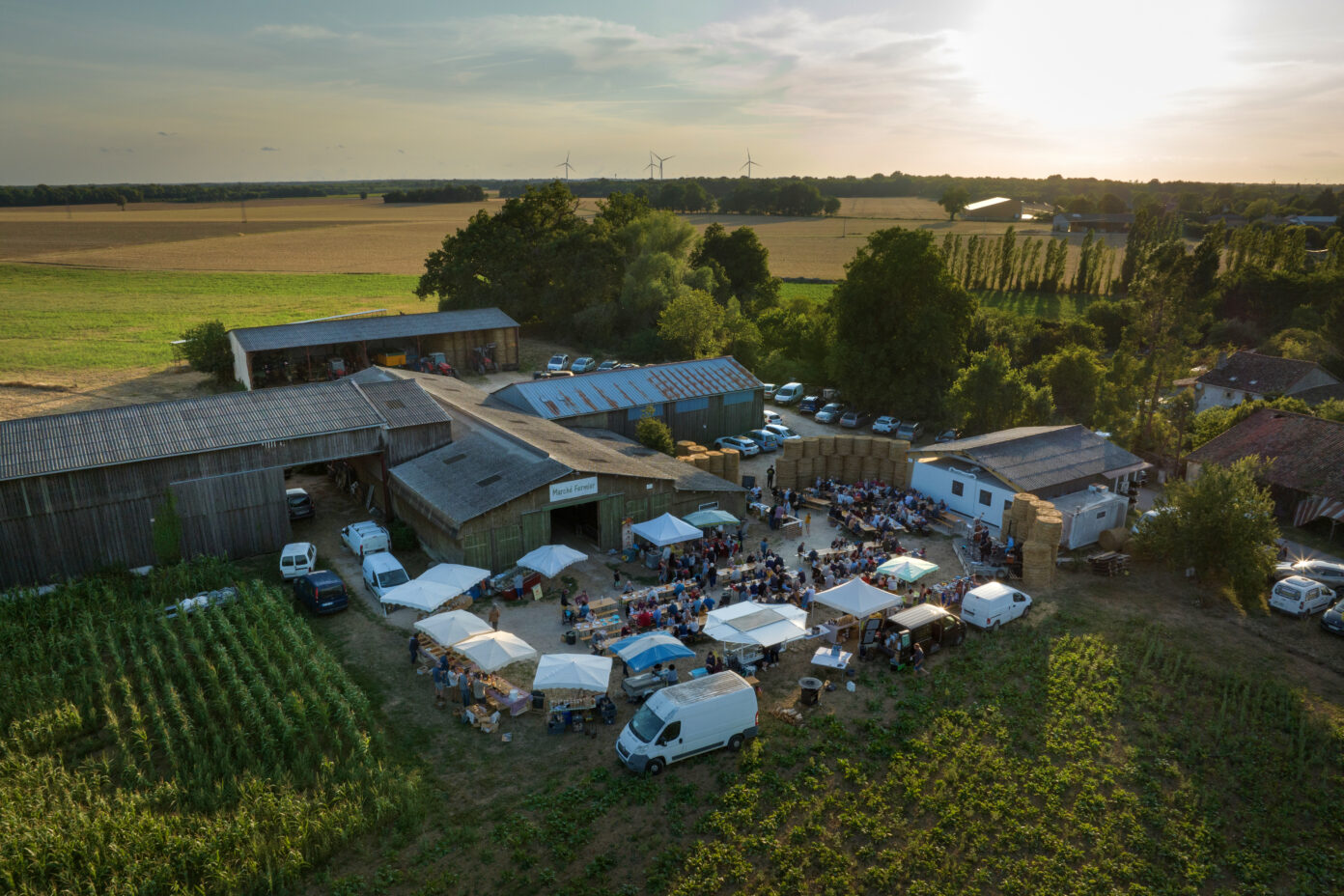 Marché à la ferme de la Reversaie  Romagne