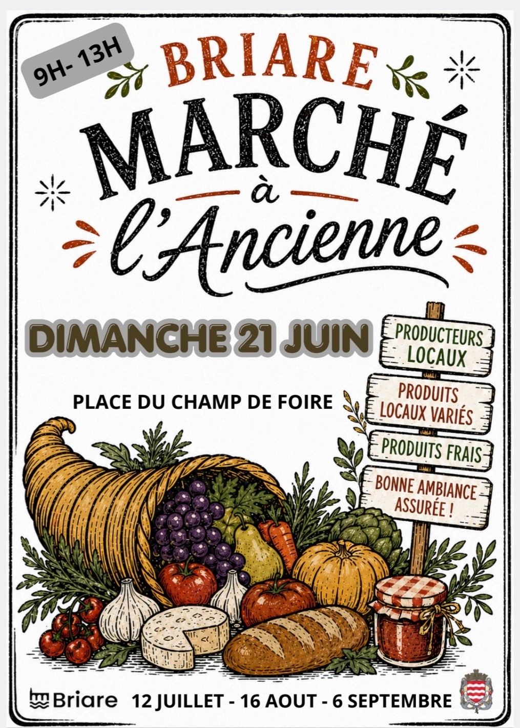 Marché à l’ancienne Briare