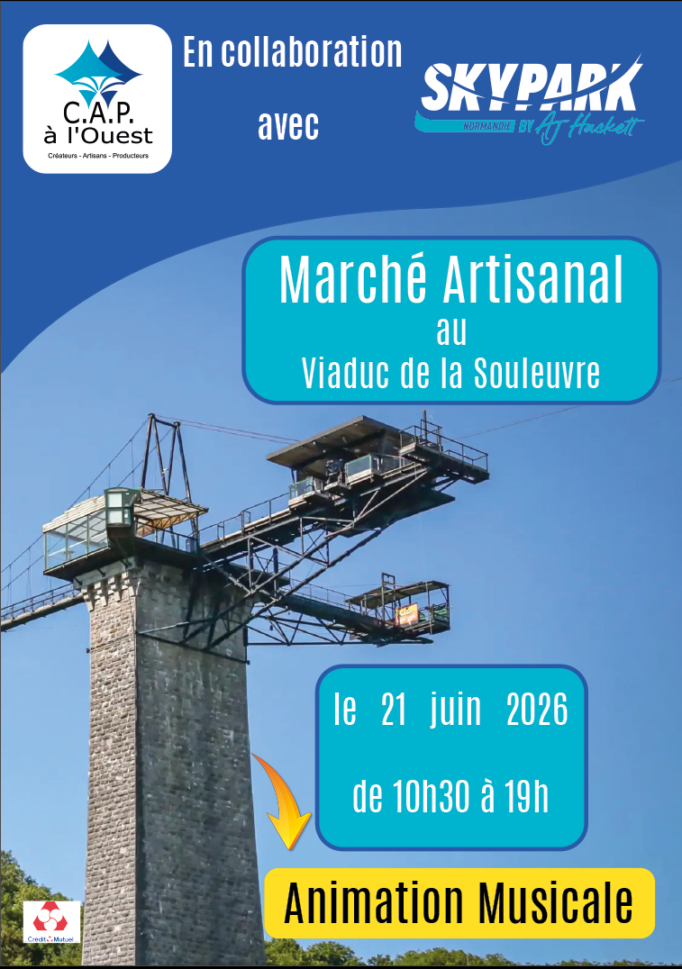 Marché artisanal au Viaduc de la Souleuvre Viaduc de la Souleuvre Souleuvre en Bocage