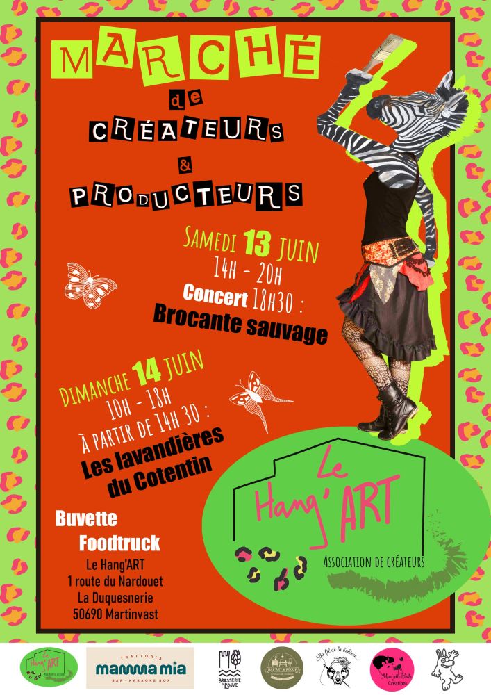 Marché créateurs producteurs Le Hang’ART Martinvast