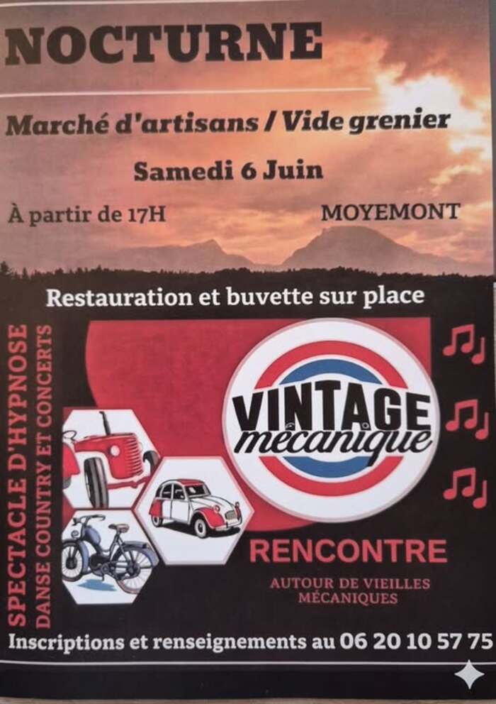 Marché d’artisans, Moyemont, Moyemont