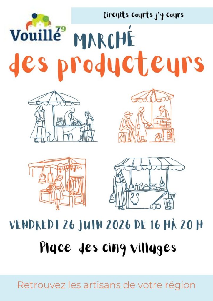 Marché de producteurs à Vouillé Vouillé