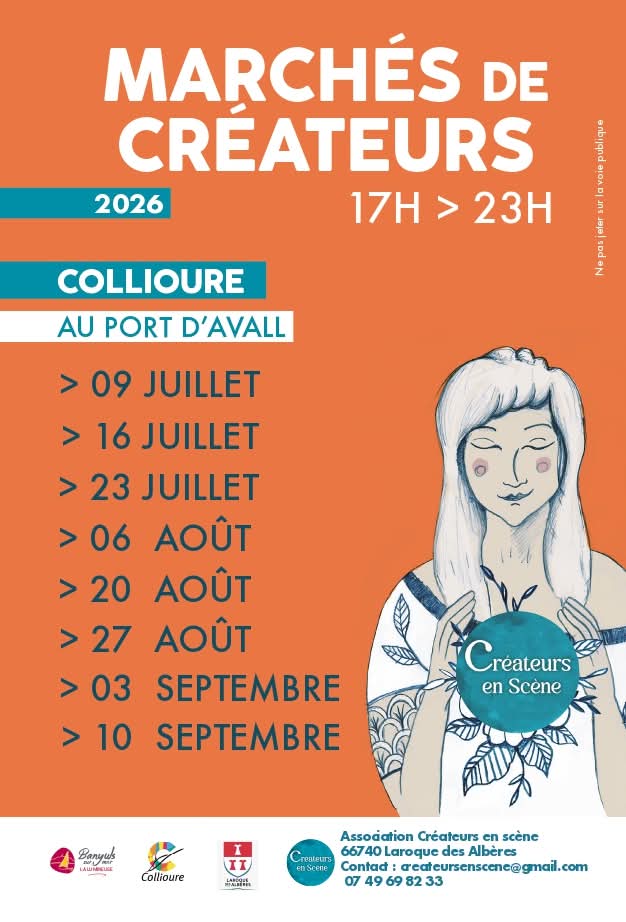 MARCHÉ DES CRÉATEURS  Collioure
