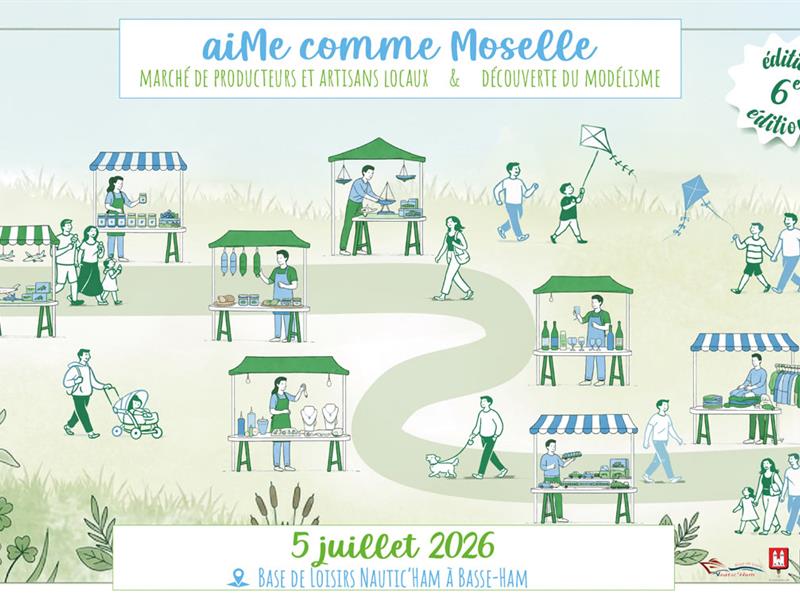 Marché des producteurs et découverte du modélisme Basse-Ham