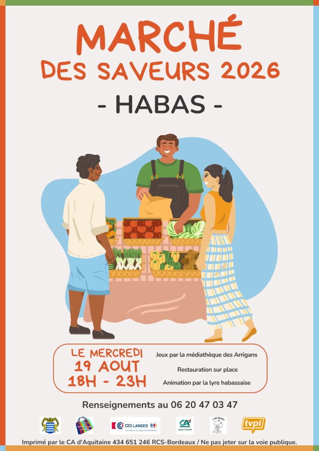 Marché des Saveurs Habas