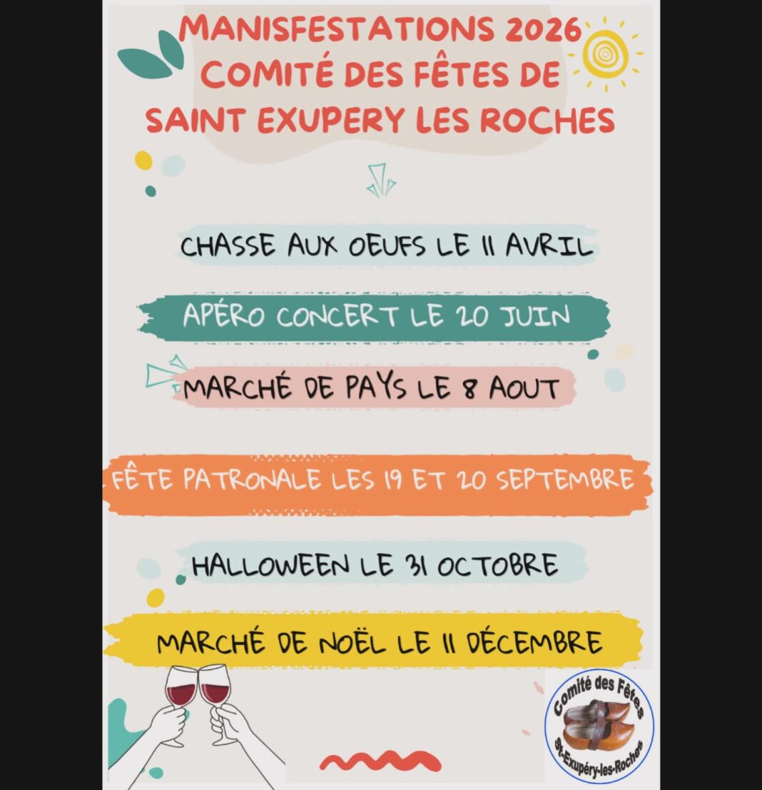 Marché d’été à Saint-Exupéry les Roches Saint-Exupéry-les-Roches
