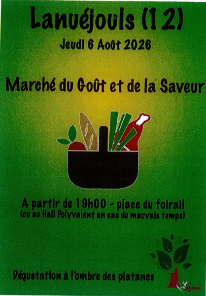 Marché du goût et de la saveur  Lanuéjouls