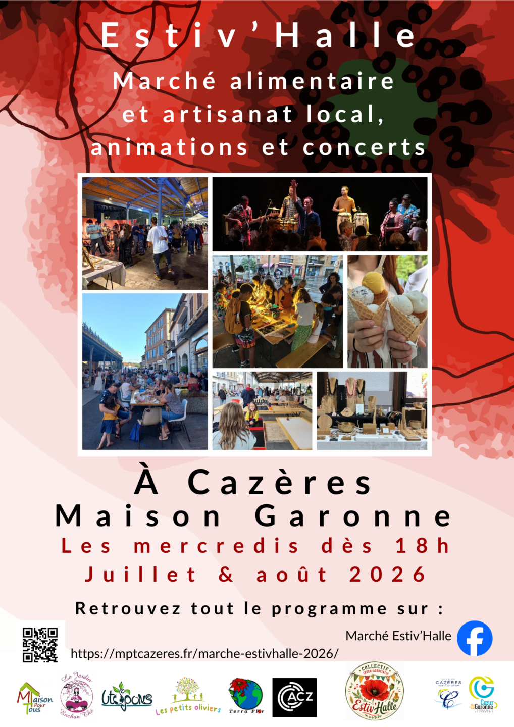 MARCHÉ ESTIV’HALLE 2 rue du Quai Notre Dame Cazères 2026-07-01