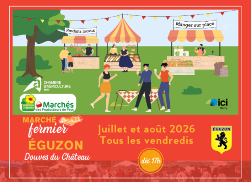 Marché fermier à Eguzon  Éguzon-Chantôme
