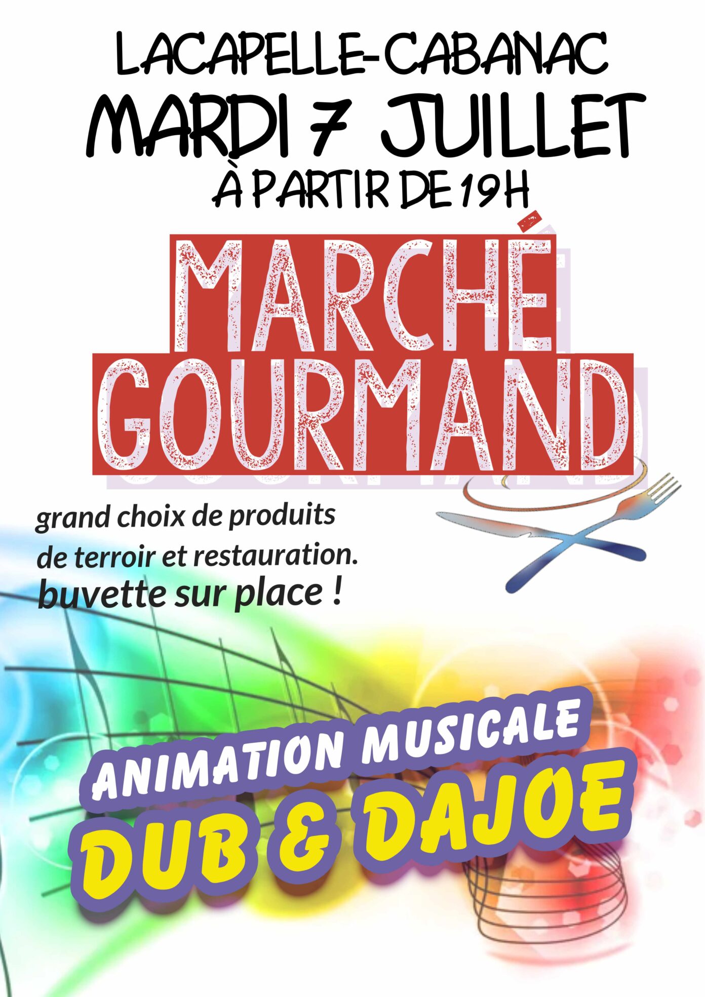 Marché gourmand à Lacapelle-Cabanac  Lacapelle-Cabanac