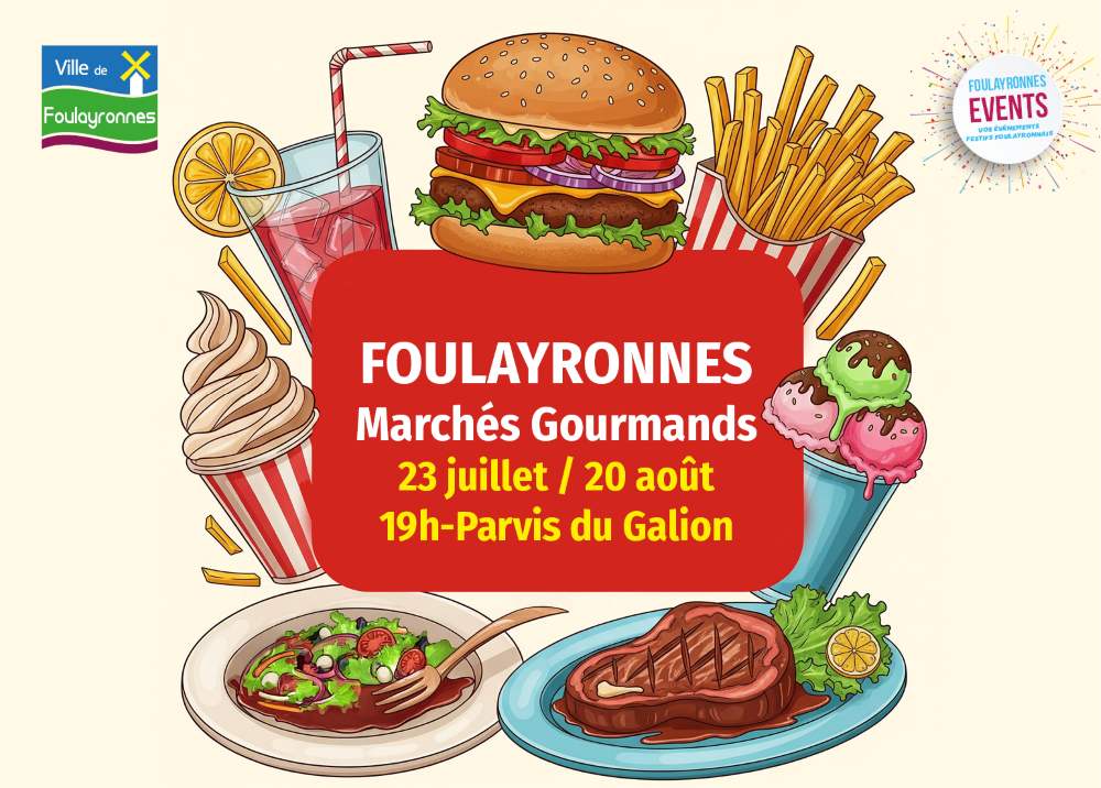 Marché gourmand de Foulayronnes Rue Marcel Pagnol Foulayronnes