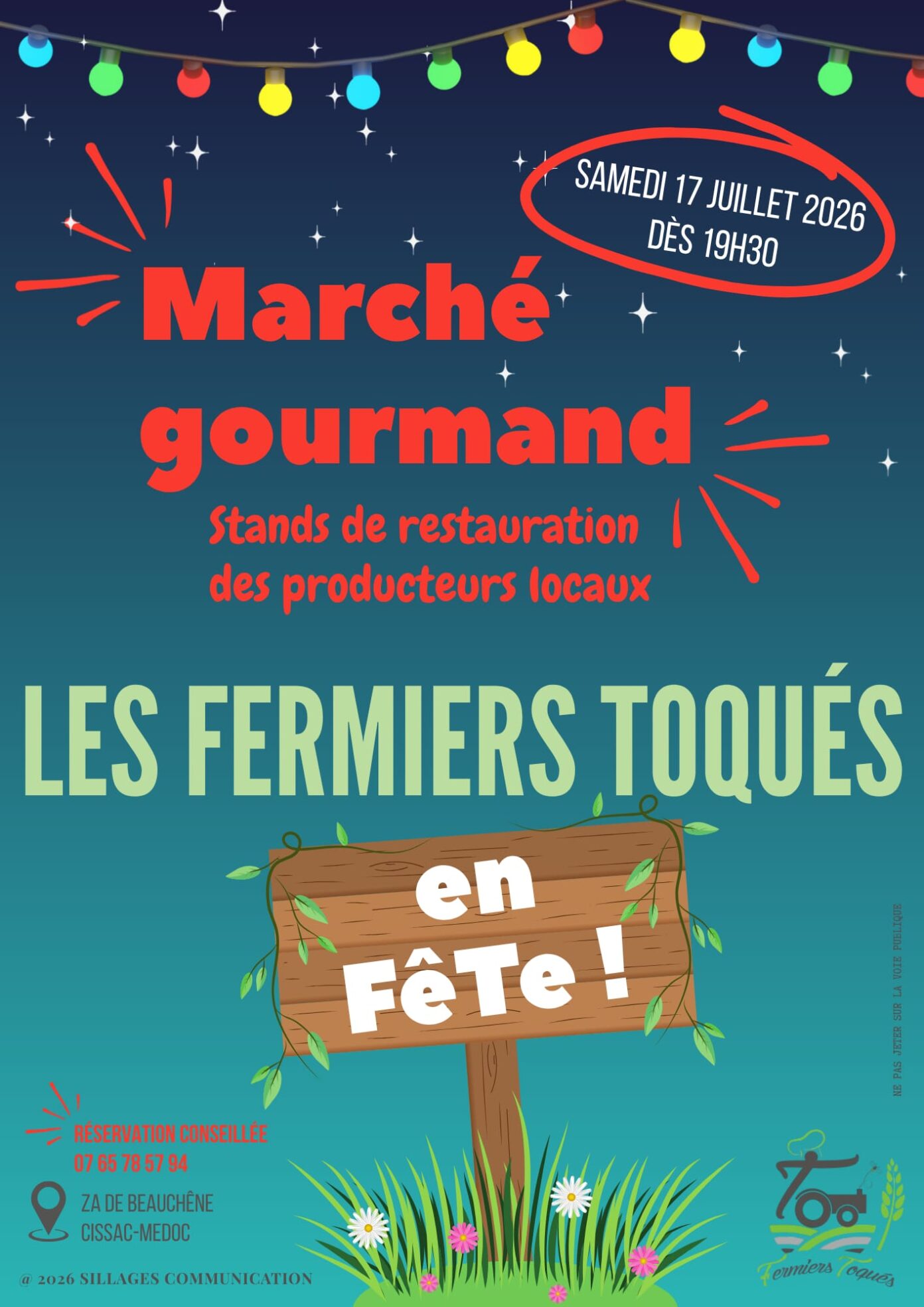 Marché gourmand de producteurs  Cissac-Médoc