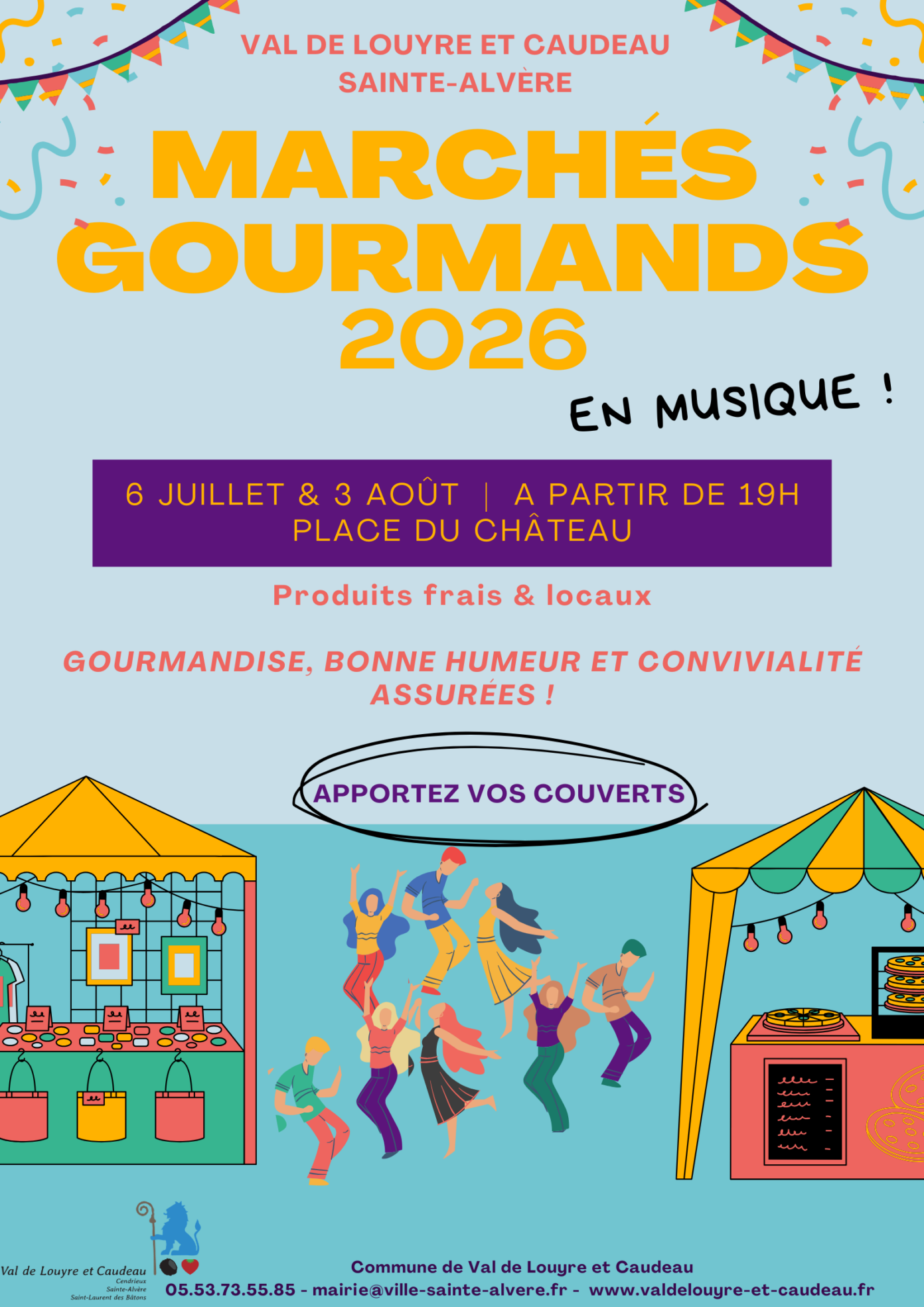 Marché gourmand  Val de Louyre et Caudeau