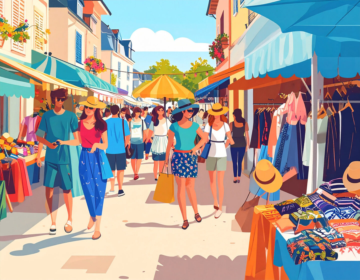 Marché nocturne de Capbreton Capbreton