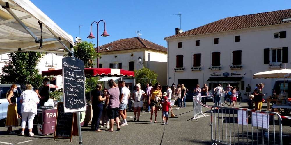 Marché traditionnel  Habas