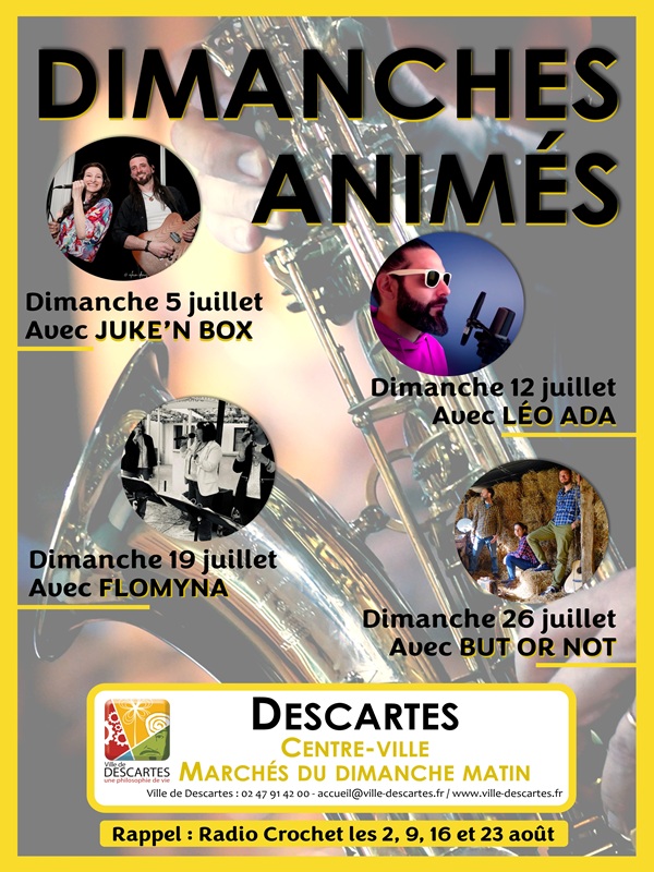 Marchés animés Descartes 2026-07-05