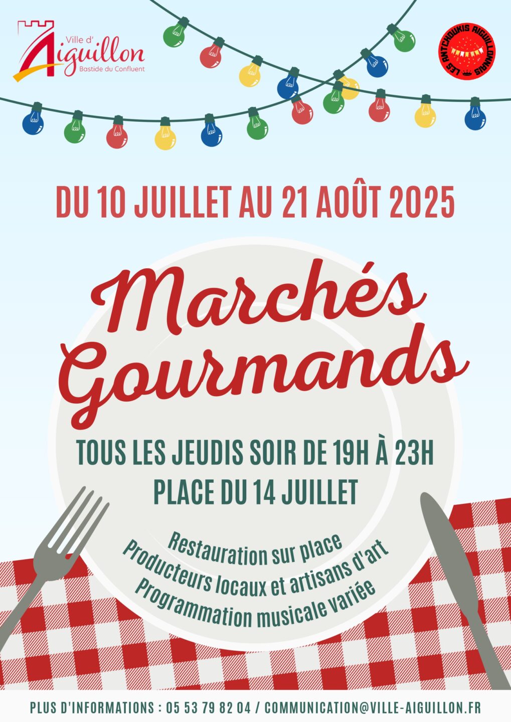 Marchés Gourmand  Aiguillon
