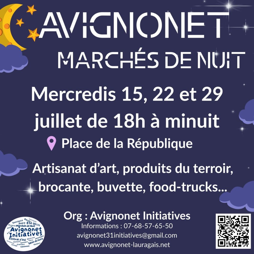 MARCHÉS NOCTURNES D&rsquo;AVIGNONET  Avignonet-Lauragais