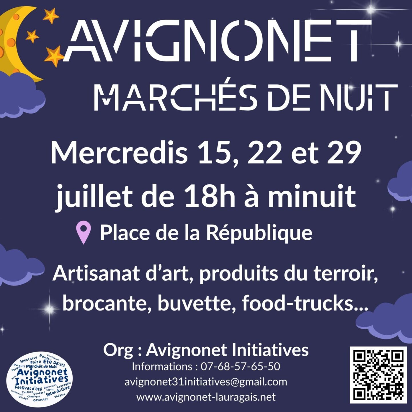 MARCHÉS NOCTURNES D’AVIGNONET Avignonet-Lauragais