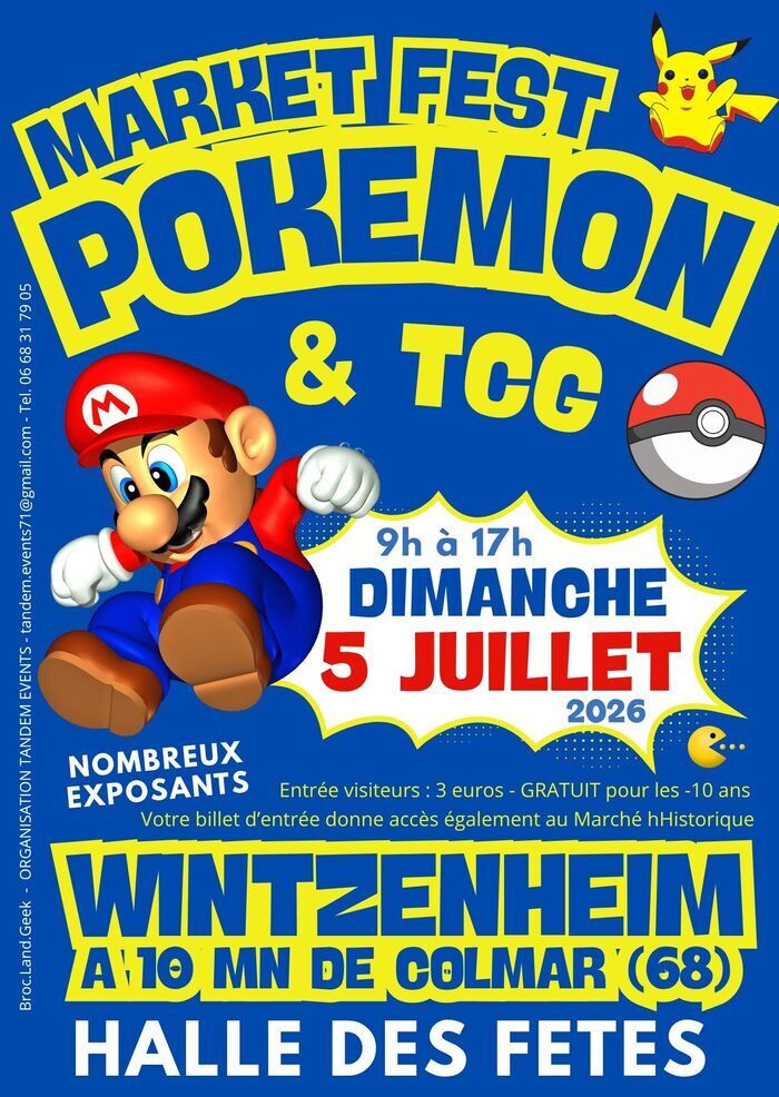 Market Fest Pokémon & TCG Halle des fêtes Wintzenheim
