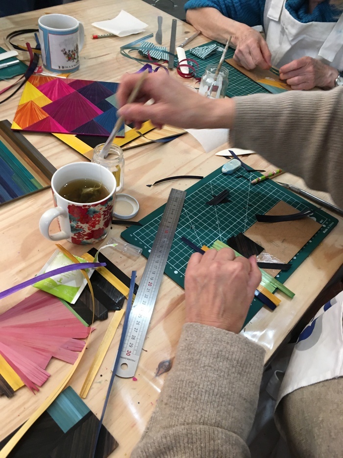 Marqueterie de paille, tous niveaux, Le 20 mille, Nantes