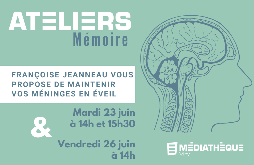 Médiathèque de Viry Ateliers mémoire Médiathèque Viry