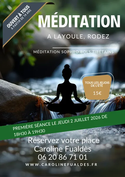 Meditation à Layoule  Rodez